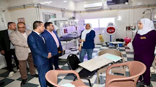 "مستشفى جديد يخدم الأهالي".. محافظ المنوفية يعلن صرح طبي فى بركة السبع بـ60 مليون جنيه -صور