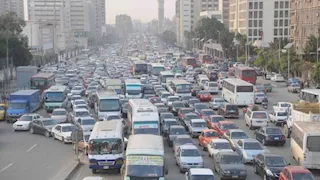    النشرة المرورية.. خريطة الكثافات والطرق البديلة بالقاهرة والجيزة