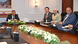 محافظ جنوب سيناء يبحث مع وفد "هواوي" تعزيز التحول الرقمي