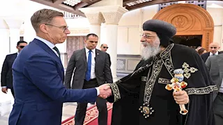 البابا تواضروس يستقبل رئيس فنلندا ويؤكد: العالم في حاجة إلى المحبة والسلام