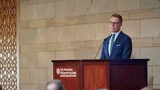 الرئيس الفنلندي يكشف تفاصيل إعادة اصطفاف القوى العالمية خلال زيارته مصر 