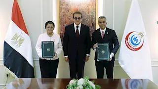 وزير الصحة يشهد توقيع بروتوكول تعاون لدعم القضايا السكانية