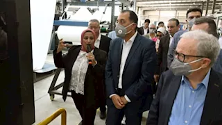 مدبولي يفتتح مصنع نسيج صيني بالسخنة باستثمارات 6 ملايين دولار لتعزيز التصدير