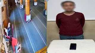  سرقة هاتف تُفضحها كاميرات المراقبة..سقوط لص المساجد في دمياط