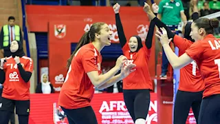 سيدات طائرة الأهلي يتوجن بإفريقيا ويبلغن مونديال الأندية