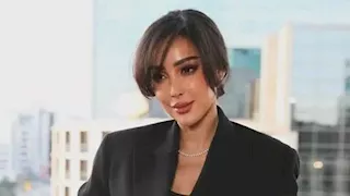 بلوك فاخر.. بسمة بوسيل تخطف الأنظار بإطلالة شتوية فاخرة من لندن