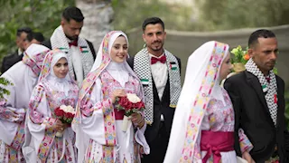 "ثوب الفرح 2".. انطلاق أكبر عرس جماعي في غزة ضمن مبادرة إماراتية 