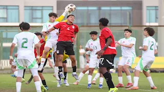منتخب الناشئين يتخطى الجزائر ودياً استعداداً لكأس الأمم (صور)
