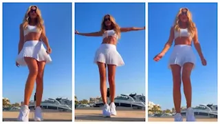 مايا دياب تخطف الأنظار في أحدث ظهور بمدينة الجونة