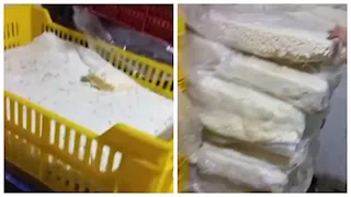 جبنة مجهولة المصدر.. ضبط مصنع غير مرخص و3 أطنان مواد خام في بني سويف
