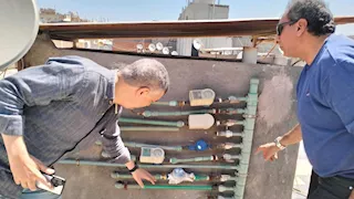 حملات مكثفة لمواجهة وصلات المياه غير القانونية بالبحيرة 