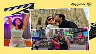 رقص هيدي كرم وقبلة محمد سامي لـ مي عمر.. لقطات نجوم الفن خلال 24 ساعة