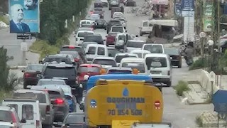 لبنان: حركة نزوح كثيفةً من منطقة النبطية بعد تهديدات إسرائيلية