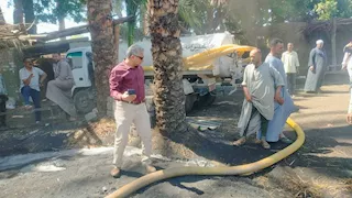 بالصور- محافظ أسيوط يوجه بتكثيف حملات إزالة مكامير الفحم المخالفة