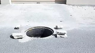 الداخلية تكشف ملابسات سرقة غطاء صرف صحي بالبحيرة