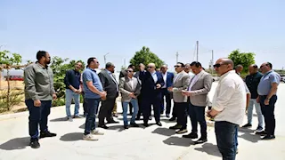 محافظ الفيوم يتفقد مشروعات "حياة كريمة" بمركز يوسف الصديق (صور)