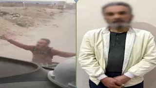 لحظات رعب على طريق الإسكندرية.. شاب يعترض سيارة ويهدد بحجر بسبب خلافات عمل 