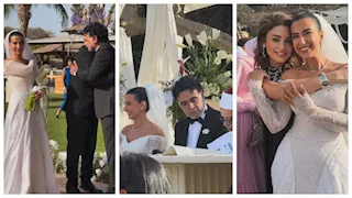 هاني خليفة يحتفل بزفافه على رنا حسانين بحضور نجوم الفن.. صور