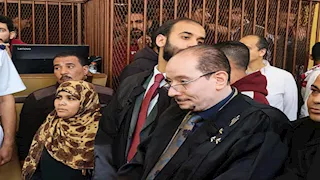 غياب خطيب عروس بورسعيد و"شهد" عن جلسة محاكمة المتهمة بقتلها