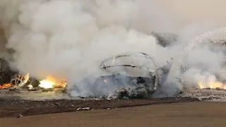 وفاة 14 شخصًا في حادث تحطم طائرة بجنوب السودان