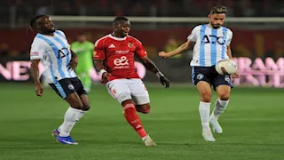 ملخص مباراة الأهلي وبيراميدز في بطولة الدوري المصري