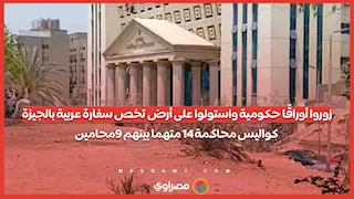 زوروا أوراقًا حكومية واستولوا على أرض تخص سفارة عربية بالجيزة.. كواليس محاكمة 14 متهما بينهم 9محامين