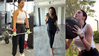 ياسمين صبري وأسماء جلال الأبرز.. نجمات خطفن الأنظار برشاقتهن في الجيم