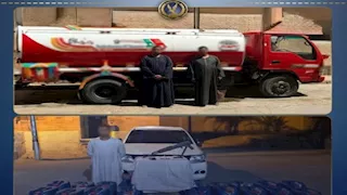 ضبط 8 أطنان سولار قبل بيعها في السوق السوداء بأسوان والأقصر