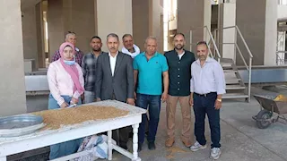  29 ألف طن قمح حتى الآن.. وكيل تموين أسيوط يتفقد صوامع أبنوب -صور