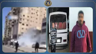 "ليس سباق سرعة".. سقوط السائق الهارب بطل فيديو "انقلاب ميكروباص العجوزة"