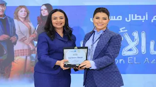 أول تعليق من جومانا مراد بعد تكريمها من الدكتورة مايا مرسي