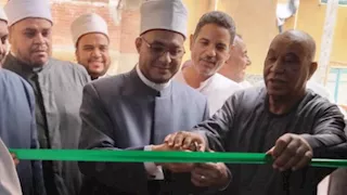 بالصور.. وكيل أوقاف أسوان يفتتح مسجد الشيماء بطريق السادات