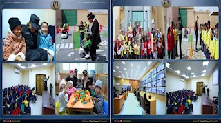 وزارة الداخلية تحتفل بيوم اليتيم برعاية الأطفال الأيتام