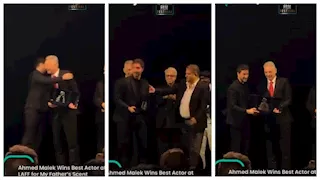 أحمد مالك يفوز بجائزة "أفضل ممثل عن"كولونيا" بمهرجان الأقصر للسينما الأفريقية