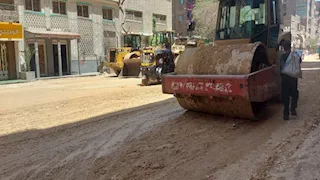 بالصور.. رفع كفاءة طريق ناهيا ضمن مشروعات الجيزة الخدمية وتكليف مهم من المحافظ