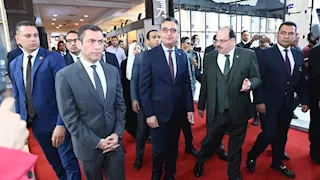 وزير التموين يفتتح معرض سيراميكا ماركت بمشاركة 90 شركة