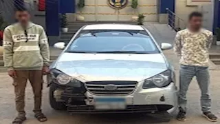 مطاردة مثيرة في شوارع الإسماعيلية تنتهي بسقوط هارب من المؤبد