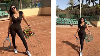 بملعب تنس..جوري بكر تخطف الأنظار بإطلالة جريئة والجمهور يعلق - صور