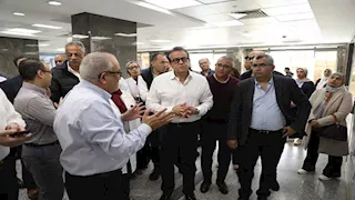 وزير الصحة يتفقد تطوير مستشفى مدينة نصر للتأمين الصحي