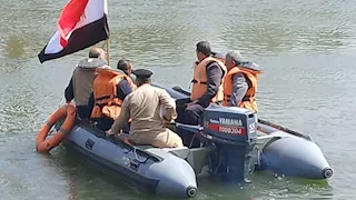 بحثًا عن تمساح الباجور.. لجان مشتركة تفحص الواقعة وتواصل الرصد (صور)