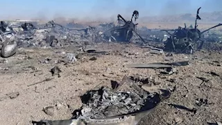 التلفزيون الإيراني يرد على رواية الإنقاذ الأمريكية بـ"جثة جندي أمريكي"- صورة