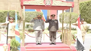 رئيس الأركان يبحث التعاون مع نظيره الكونغولي