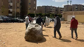 حملات مكثفة بالشيخ زايد لمواجهة النباشين والباعة الجائلين