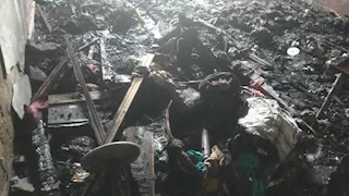 "النار كلت كل حاجة".. حريق يلتهم شقة أسرة الباجور بالمنوفية -فيديو وصور