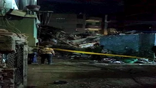 تفاصيل انهيار عقارين بمنطقة الحواتم في الفيوم.. وتوجيه عاجل للمحافظ- صور