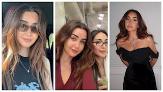 15 صورة.. هنا الزاهد مع أحمد حاتم والأصدقاء في ديزني لاند