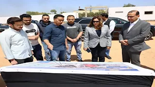 وزيرة التنمية المحلية تتفقد مشروع احتجاز المضبوطات ومركبات التكهين بالخانكة