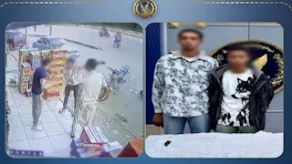 ضبط عاطلين تعديا على شاب بسلاح أبيض في بني سويف | فيديو 