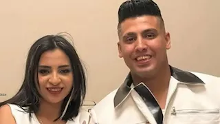الصور الأولى من عقد قران حفيدة شعبان عبدالرحيم على كروان مشاكل
