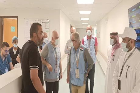وزارة الصحة: 987 خدمة طبية للحجاج المصريين في السعودية 